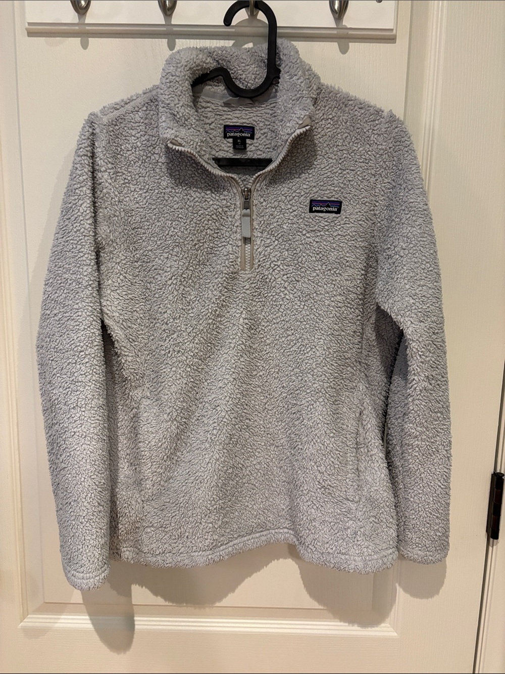 Girls size XL (14) Patagonia Sherpa Quarter-Zip Pullover